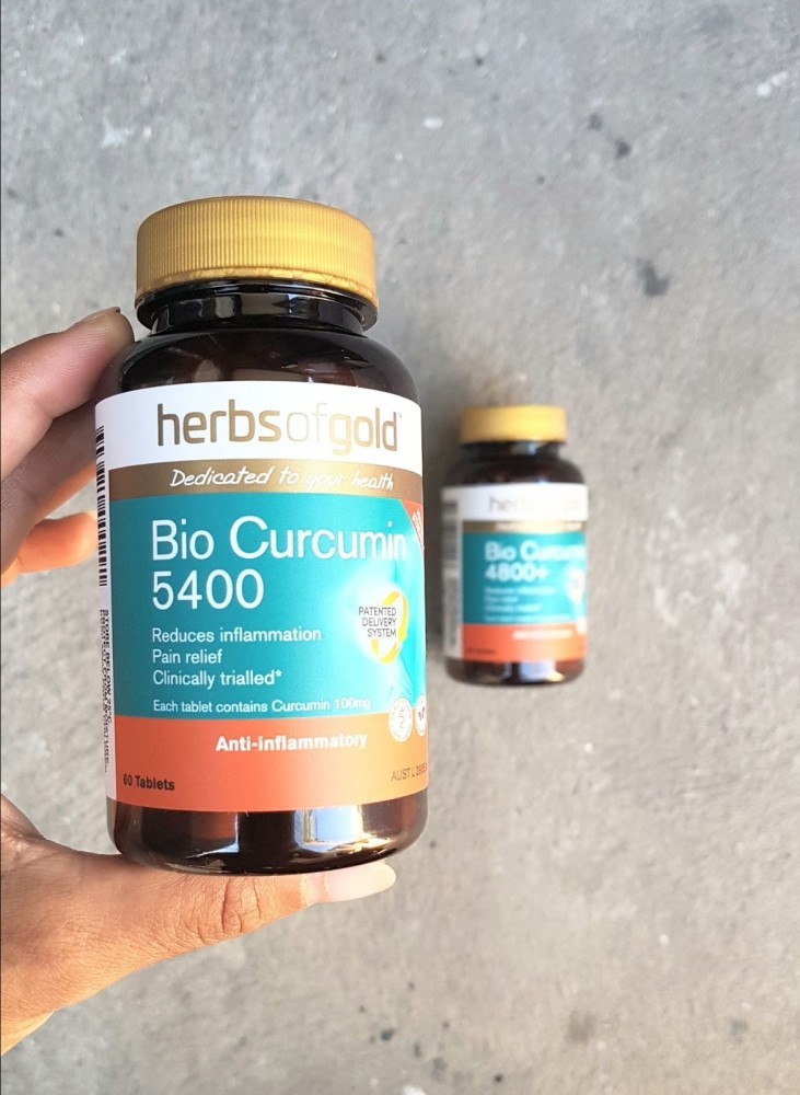 Herbs of Gold Bio Curcumin 5400 | Turmeric 4800