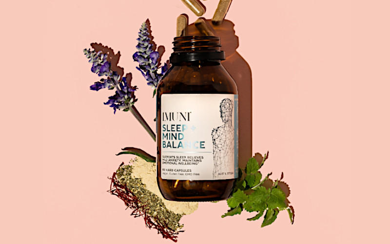 Do the ingredients in the IMUNI Sleep + Mind Balance support sleep?