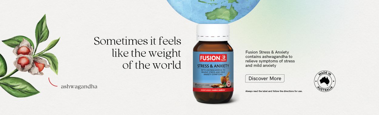 Fusion Stress & Anxiety Reduce symptoms of stress