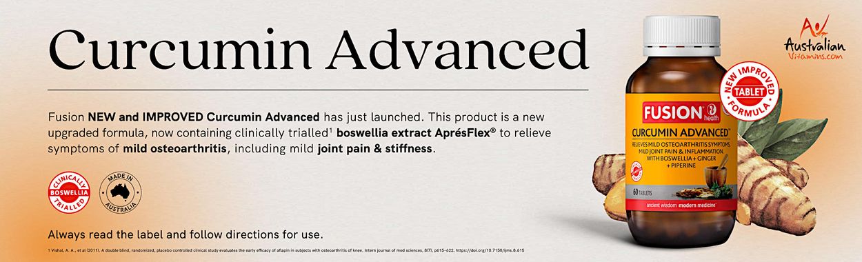 Fusion Curcumin Advanced Tablets (October 2024)