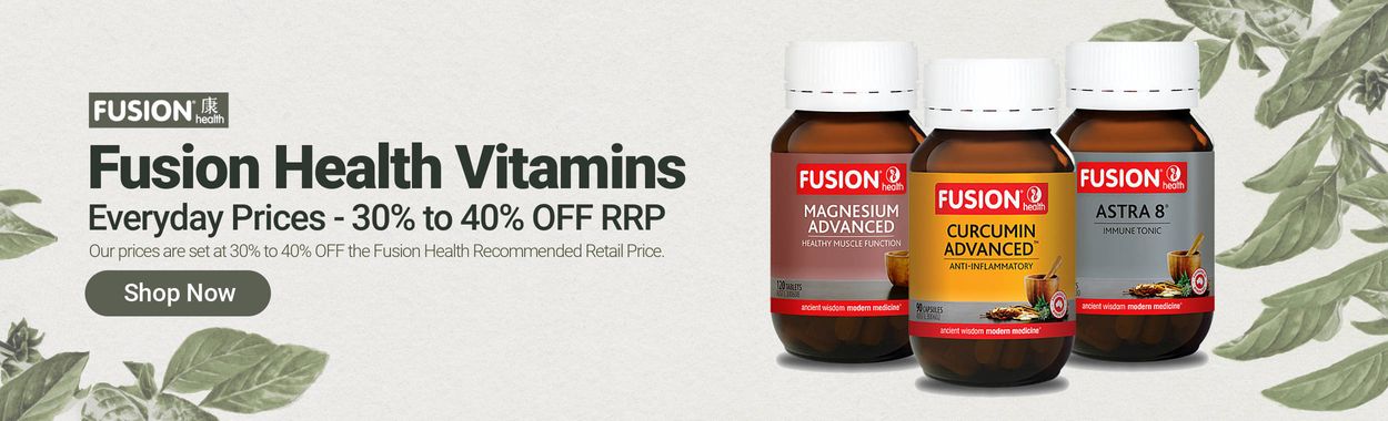 Fusion Health 30% to 40% OFF RRP!
