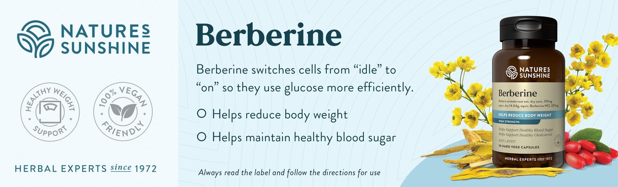 Natures Sunshine Berberine Homepage Banner