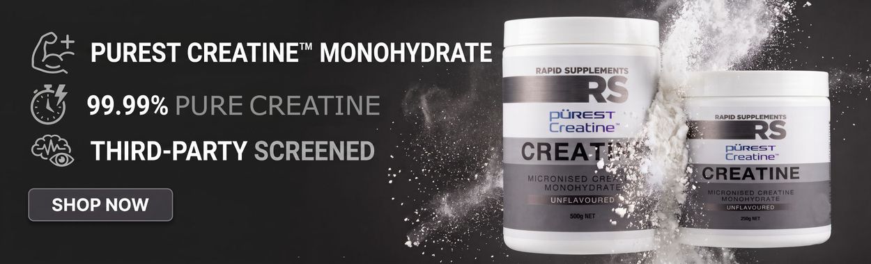Rapid Purest Creatine Banner