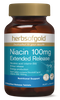 Herbs of Gold Niacin 100mg Extended Release 60 Tablets