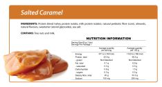 Smart Protein Bar Salted Caramel ingredients