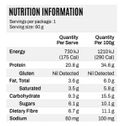ATP Science Noway Collagen Jelly Bar | Cherry Coconut Nutritional Information