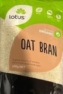 Lotus Oatbran 400g actual product