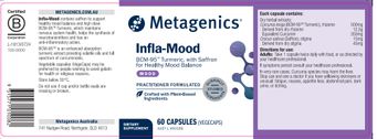 Metagenics Infla-mood - Label