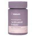 Perdays Preconception Activated Folate & B-vitamins Bottle