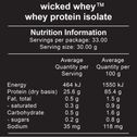 ProMatrix Wicked Whey 1kg - WPI Chocolate ingredients