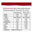 Superflora Daily Gut Health Boost | Berries+ Nutritional Information