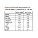 Superflora Hot Chocolate | Dark Nutritional Information