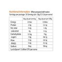 Superflora Five Spice Aromatic Chai Nutritional Information