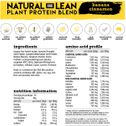 White Wolf Vegan Plant Protein Blend | Banana Cinnamon Nutritional Information