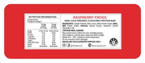 Fibre Boost Protein Bar | Raspberry Frogs ingredients