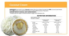 Keto Smart Bar Coconut Cream ingredients