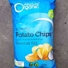 Absolute Organic Potato Chips Cooked in Coconut Oil