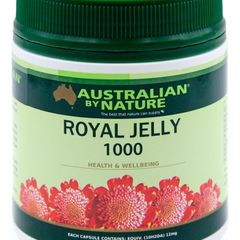Australian By Nature Royal Jelly 1000mg Capsules