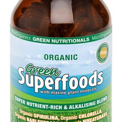Green Superfoods Capsules Microrganics Green Nutritionals