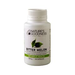 Nature's Goodness Bitter Melon 500mg 100 Capsules
