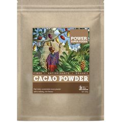 Power Super Foods Cacao Powder Kraft Bag