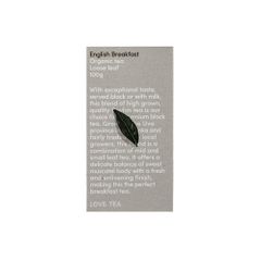 Love Tea Organic English Breakfast 100g