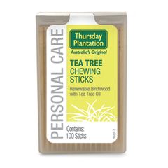 Tea Tree Toothpicks (Chewing Sticks) 