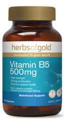Herbs of Gold Vitamin B5 500mg