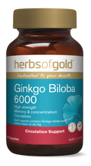 Herbs of Gold Ginkgo Biloba 6000