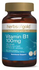 Herbs of Gold Vitamin B1 100mg