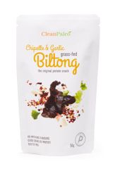 Clean Paleo Biltong | Chipotle & Garlic | Grass Fed