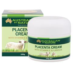 Australian By Nature Placenta & Lanolin Cream with Vitamin E