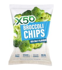 X50 Broccoli Chips - Sea Salt - Tribeca Health