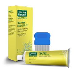 Thursday Plantation Tea Tree Head Lice Gel 125g Kit