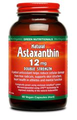 Green Nutritionals Natural Astaxanthin 12mg | Double Strength