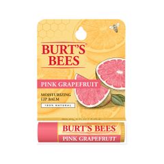 Burts Bees Lip Balm Pink Grapefruit Refreshing Tube 4.25g