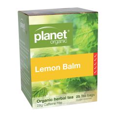 Planet Organic Lemon Balm Herbal Tea x 25 Tea Bags
