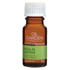 Oil Garden Essential Oil Blend Relax and Unwind 12ml
