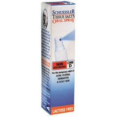 Schuessler Tissue Salts Comb D Skin Disorders Spray