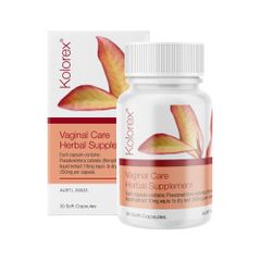 Kolorex Vaginal Care Herbal Supplement | 30 Capsules