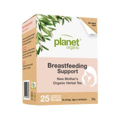 Planet Organic Mothers | Breastfeeding Support Herbal Tea Bags