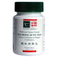 Cathay Herbal Persica, Carthamus and Danggui Comb pill 50g