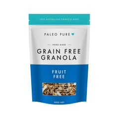 Paleo Pure Org Grain Free Granola Fruit Free 300g