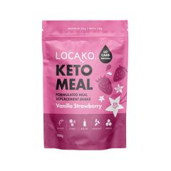 Locako Keto Meal | Vanilla Strawberry