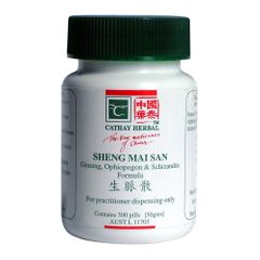 Cathay Herbal Ginseng, Ophiopogon Schizandra Form pill 50g