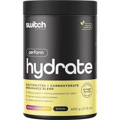 Switch Hydrate Perform | Electrolytes & Carbs | Raspberry Lemonade