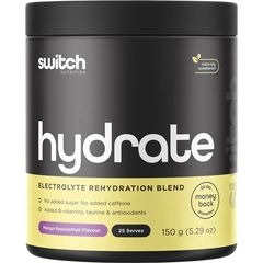 Switch Hydrate Powder | Electrolytes, B Vitamins | Mango Passionfruit