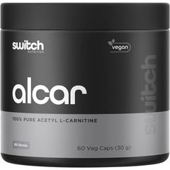 Switch ALCAR 100% Pure Acetyl L-Carnitine 60 Capsules