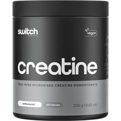 Switch Creatine 100% Pure Micronized Monohydrate | Unflavoured 250g