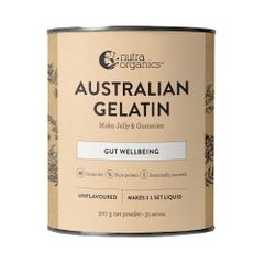 Nutra Organics Australian Gelatin Unflavoured 300g